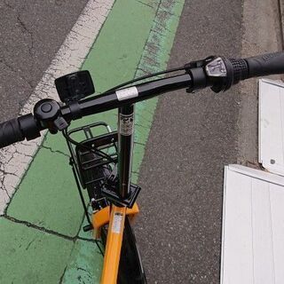 ハマー折りたたみ自転車20型 7段変速ギア U004