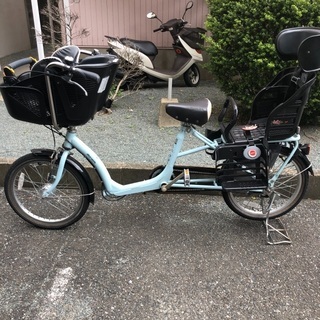 【ネット決済】【決まりました】子乗せ自転車　電動なし