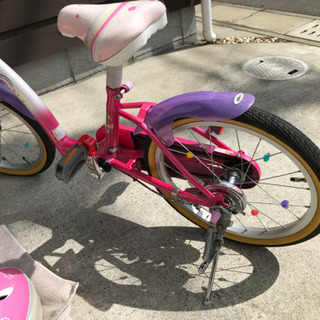 ディズニー 自転車 18インチ プリンセス