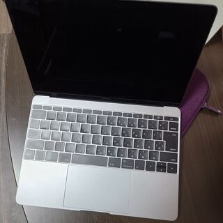 中古）マックブック macbook 12インチ 2016 美品 バッテリーサイクル 18回