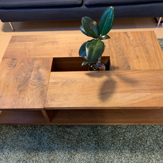 【売却済】ローテーブル　天然木