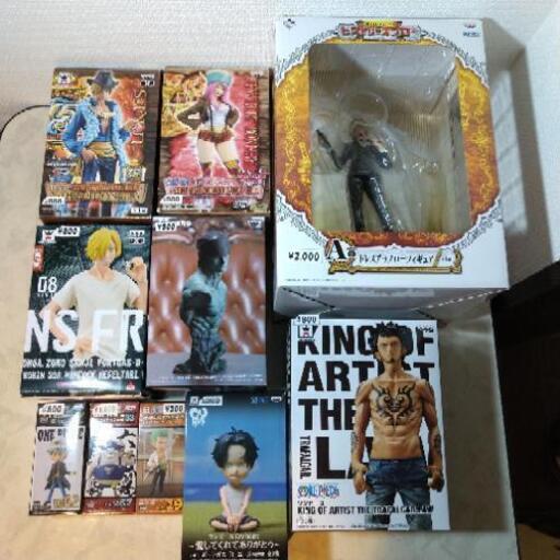 ONE PIECE箱有りフィギュア１０体
