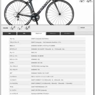 超美品　ジャイアントGiant フルカーボン ロードバイク　TCR S(465)