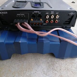 ☆KICKER SX700.4☆ ★ヒューズブロック★ セット❢