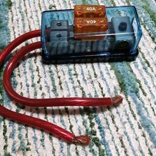 ☆KICKER SX700.4☆ ★ヒューズブロック★ セット❢