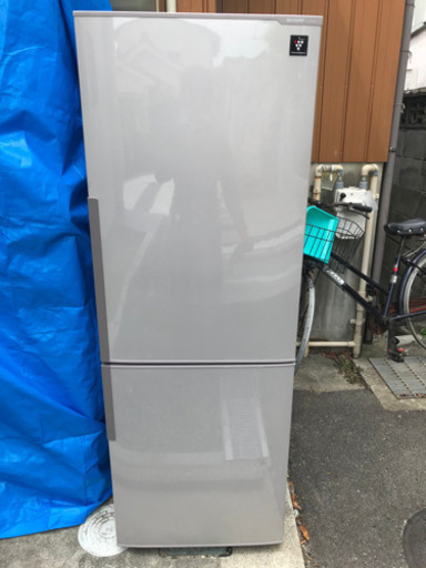 【名古屋市近郊配送可能】SHARP 2ドア冷蔵庫　SJ-PD27X-S 270L 2013年製