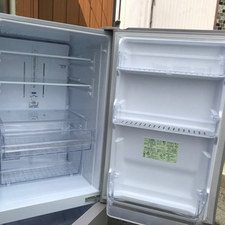 名古屋市近郊配送可能】SHARP 2ドア冷蔵庫 SJ-PD27X-S 270L 2013年製