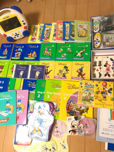 【お値下げ】ワールドファミリー DVD【美品】ジッピーDVD等幼児英語セット