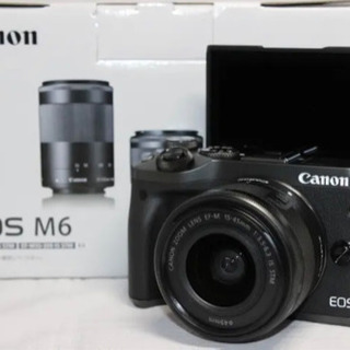 CANON EOS M6 レンズキット・ミラーレスカメラ