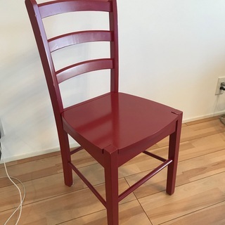 NITORI 椅子 赤