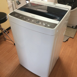 【●ご成約済●】Haier 全自動洗濯機 5.5kg  2017年製の画像