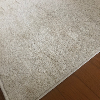 【ネット決済】絨毯　ホワイト　日本製