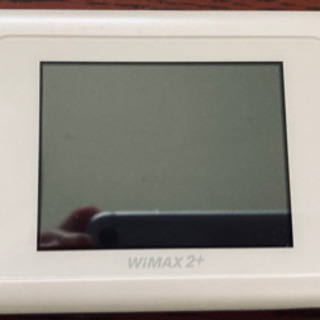 【ネット決済・配送可】中古品　WiMAX2+