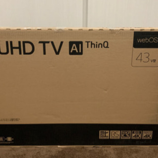 値下げ]LG 43インチテレビ 4Kチューナー内蔵 43UN8100PJA 液晶TV IPS