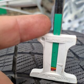 PCD100です まだまだ使えます。アルミ、スタッドレスセット 205 55R16 