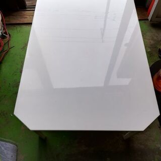 ニトリ　折り畳み式　ローテーブル　ホワイト