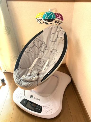 【値下げ】電動バウンサー  mamaroo4.0 ママルーシルバー