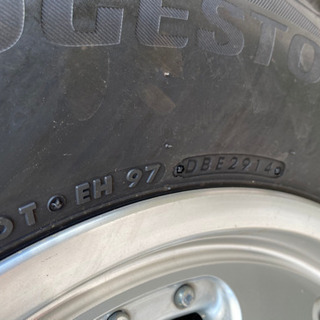 ランクル スタッドレス ブリザック 275/65R17 ホイール、ホイールナット付