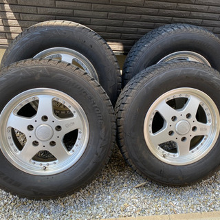 ランクル スタッドレス ブリザック 275/65R17 ホイール、ホイールナット付