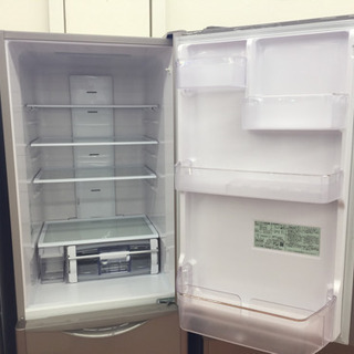 HITACHI 3ドア冷蔵庫 315L R-S3200HV E02-02