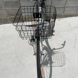 マルイシ サイクル 6段ギア 26インチ 白 自転車 中古