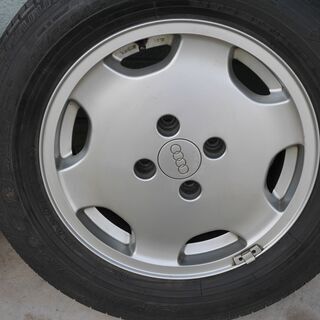 ★希少品 　★美品　★アウディ 80　★純正　アルミ　ホイール 　15インチ　4本 !　AUDI 80　195　６５　15