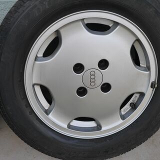 ★希少品 　★美品　★アウディ 80　★純正　アルミ　ホイール 　15インチ　4本 !　AUDI 80　195　６５　15