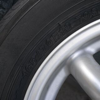 ☆美品 ☆MINILITE 13インチ 4J +45 PCD100 4穴 アルミホイール ミラジーノ