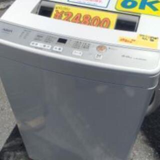 AQW-S60H-W 全自動洗濯機 ホワイト [洗濯6.0kg ...