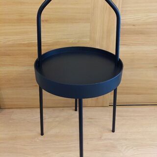【ネット決済】IKEA　BURVIK 　サイドテーブル　黒