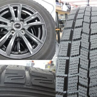 ファルケン ESPIA EPZ 175/65R15 アルミ付き 中古 タイヤ 2018年製 FALKEN スタッドレス 4本セット ☆ PayPay(ペイペイ)決済可能 ☆ 札幌市 北区 屯田