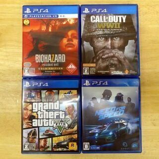 プレイステーション4 CUH-2200A グレイシャーホワイト ソフト4本