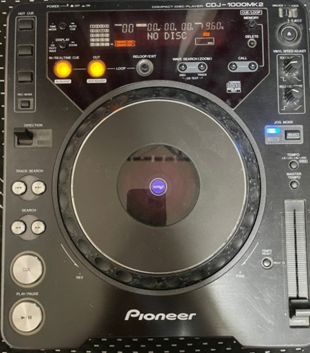 Pioneer DJ※1向けCDプレーヤー「CDJ−1000MK2」 | real-statistics.com