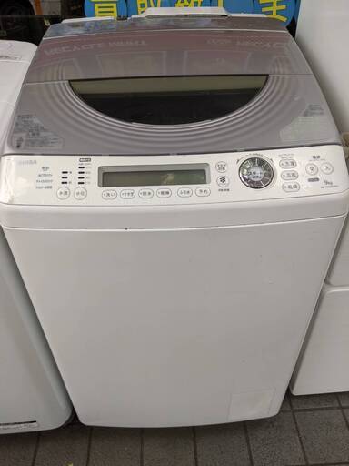 6月限定大特価 TOSHIBA 9キロ洗濯機 温風乾燥機能付き AW-90SVM 東芝