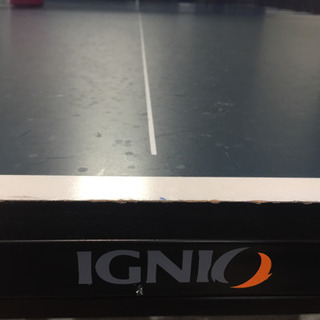 イグニオ 卓球台 国際基準サイズ(防球ネット付き)