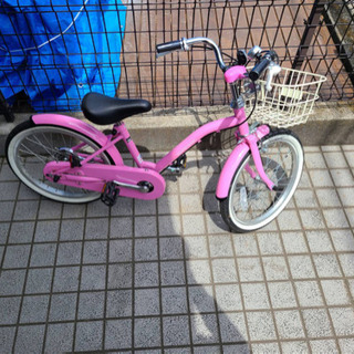 子供自転車　18インチ　ピンク