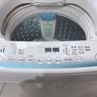 【502M5】TOSHIBA 電気洗濯機 AW-7DS 7kg 2014年