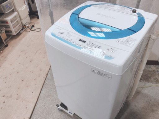 【502M5】TOSHIBA 電気洗濯機 AW-7DS 7kg 2014年