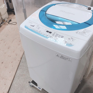 【502M5】TOSHIBA 電気洗濯機 AW-7DS 7kg 2014年
