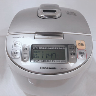 【502M6】Panasonic スチームIHジャー炊飯器 2015年