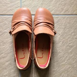 茶色の靴
