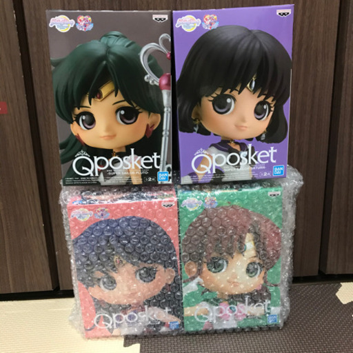 セーラーマーズ、ジュピター、プルート、サターン　フィギュア