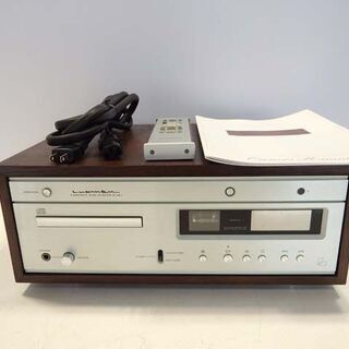 動作OK☆ラックスマン LUXMAN D-38u 真空管 CDプレーヤー リモコン付