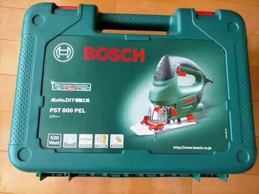 未使用：BOSCH ボッシュ PST800EL [ジグソー・電動のこぎり・電動鋸・電動ノコギリ]