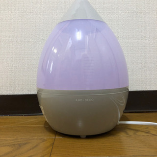 加湿器 ドロップ型 超音波式 アロマディフューザー