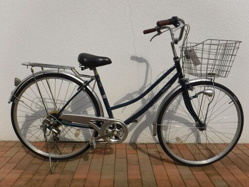 6段変速\u0026オートライト付き ママチャリ 中古自転車 334