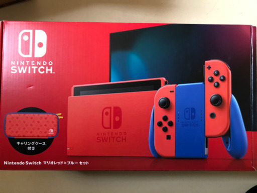 Switch本体Nintendo Switch マリオレッド×ブルーセット　新品未開封