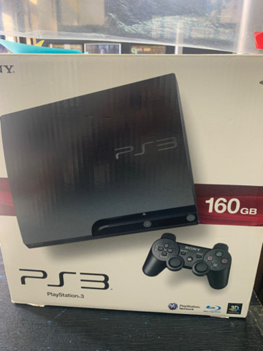 PlayStation3 160GB CECH-3000A ブラック コントローラー2つ