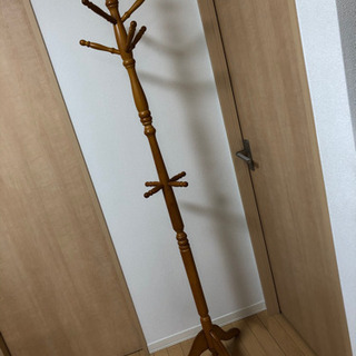 木製ポールスタンド　コートハンガー