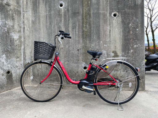 電動自転車 パナソニック vivi DX 後ろタイヤ新品交換済み バッテリー2 